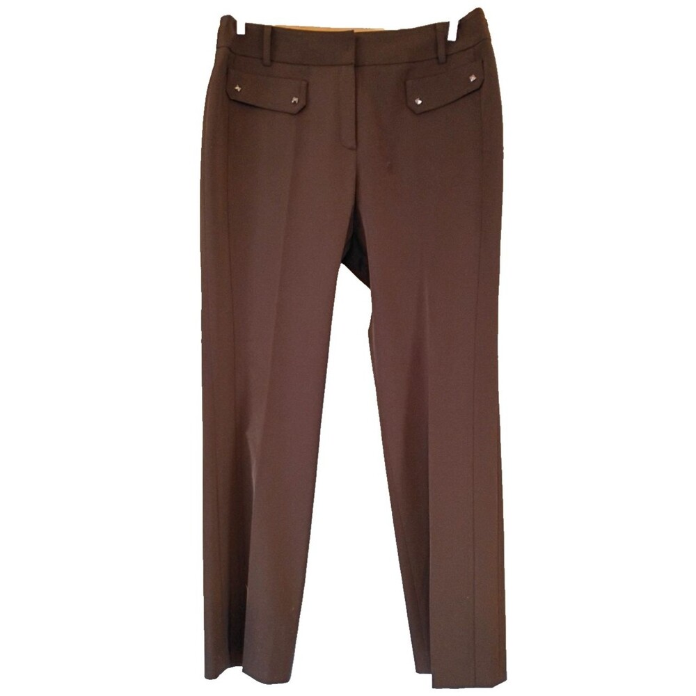 Pierre Cardin Paris Women's Brown Dress Pants Waist 30''  Hips 39''